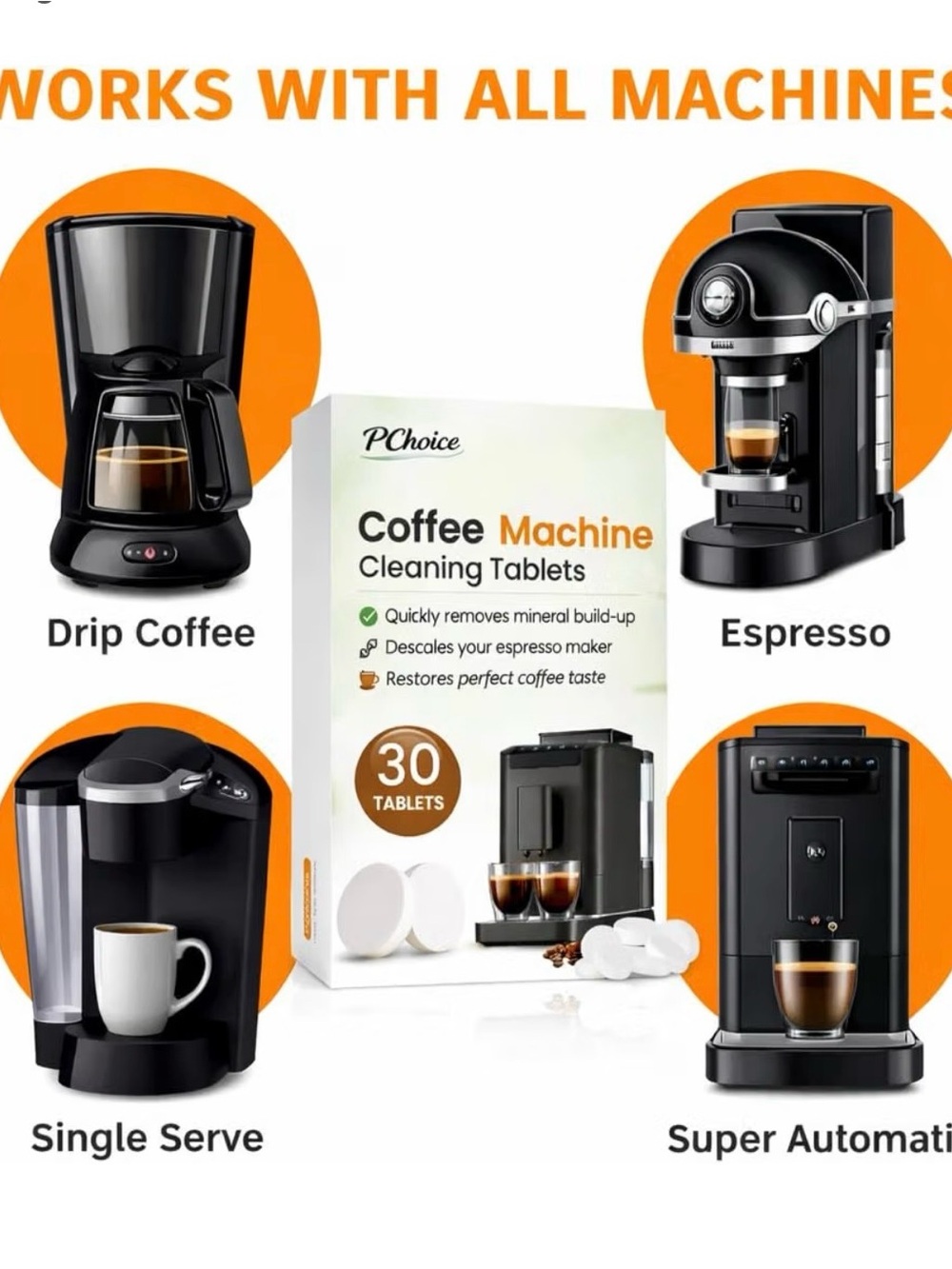 Coffee machine cleaning tablets. - Picture 2 of 2